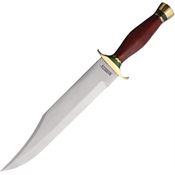 Marbles 676 Bowie Fixed Blade Knife Brown Wood Handles