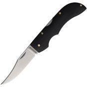 Rough Rider 2646 Satin Clip Point Lockback Knife Black