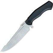 Begg 048 Alligator Fixed Blade Knife Black Handles