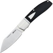 Begg 035 Slip Joint Knife Sheepfoot Black G10 Handles