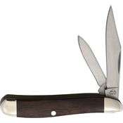 Hard Hat 225 Peanut Knife Brown Wood Handles