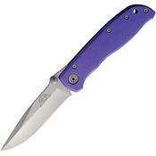 Hard Hat 842PU Lockback Knife Purple Handles