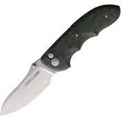 Viper 6008FCV Moon MagnaCut Button Lock Knife Green Dark Matter Handles