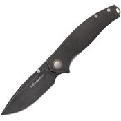 Viper 6007DTBR Vale Black Stonewashed Linerlock Knife Black/Bronze Stonewashed Handles