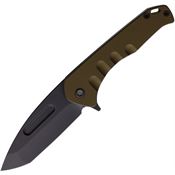 Medford FF2064PT46PV Swift FL Flipper Black Tanto Framelock Knife Yellow Handles