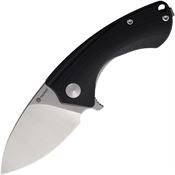 CH 4FXGZ9F Tacray Linerlock Knife Black G10 Handles