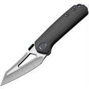 Cavol C02DS Denka Linerlock Knife Black Handles