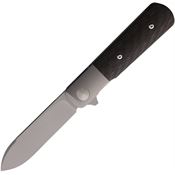 Terrain 365 10717 Otter Flip ATB Framelock Knife Carbon Fiber Handles