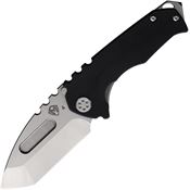 Medford 0284TT07TM Genesis G Tumbled Tanto Framelock Knife Black G10 Handles