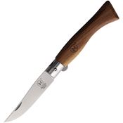 Main 10004 Italian Linerlock Knife Bubinga Wood Handles