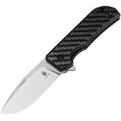 Kizer 3011C1 Nice Guy Linerlock Knife Carbon Fiber Handles