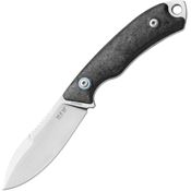 MKM-Maniago PT1CF Pocket Tango 1 Fixed Blade Knife Carbon Fiber Handles