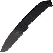 Extrema Ratio 0145RVB BF2 CD Ruvido Black Linerlock Knife Black Handles