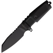 Extrema Ratio 0085BLK Task C Black ixed Blade Knife Black Handles