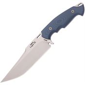 Hydra 17SAB Legio IX Sand Blasted Fixed Blade Knife Blue Handles