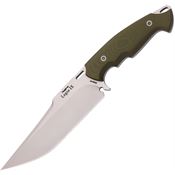 Hydra 17SAG Legio IX Sand Blasted Fixed Blade Knife Green Handles