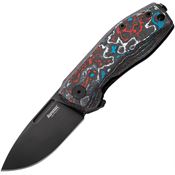 Lion Steel NA01NB Nano Framelock Knife Nebula Handles