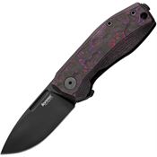 Lion Steel NA01PH Nano Framelock Knife Purple Haze Handles