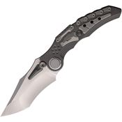 Maxace M25B Hydra Stonewash Framelock Knife Stonewash Titanium Handles