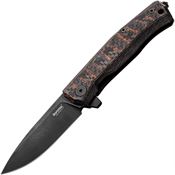 Lion Steel MT01MCSS Myto Framelock Knife Snake Skin Handles