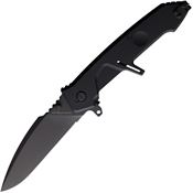 Extrema Ratio 0142RVB MF2 Ruvido Black Linerlock Knife Black Handles