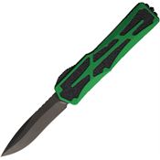 Heretic 0426ATXGRN Auto Colossus Black OTF Knife Toxic Green Handles