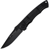 Smith & Wesson EX3 Extreme Ops Black Linerlock Knife Black Handles