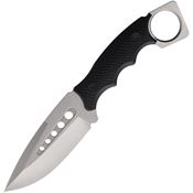 ElitEdge 20677SL Tactical Fixed Blade Knife Black Handles