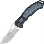 Buck 780BKS Exert Linerlock Knife Black/Gray Handles