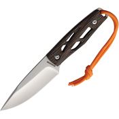 Rough Rider 2601 Fixed Blade Knife Brown Micarta Handles