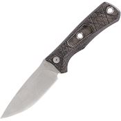 Gerber 1066485 Convoy Stonewash Fixed Blade Knife Brown Handles