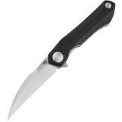 Bestech G59A Ivy Stonewash Linerlock Knife Black Handles