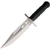 Rough Rider 2585 Survival D2 Fixed Blade Knife Green Handles