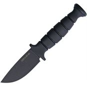 Ontario 8540 Spec Plus Gen II Black Fixed Blade Knife Black Handles