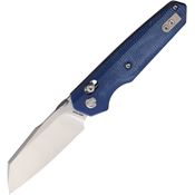 Vosteed A2704 Talarurus Crossbar Lock Knife Blue Handles