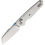 Vosteed A2701 Talarurus Crossbar Lock Knife White Handles