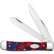 Case XX 51000 Trapper Knife Freedom Kirinite Handles