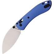 Vosteed A0216 Mini Nightshade Crossbar Lock Knife Blue Handles