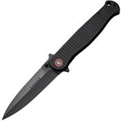 Civivi 230252 RS71 Black Stonewash Linerlock Knife Black G10 Handles