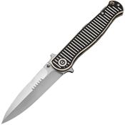 Civivi 230251 RS71 Linerlock Knife Ivory/Black Handles