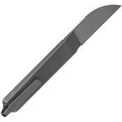 Arcform 0172S Alt:Cut Minimal Stonewash Fixed Blade Knife Stonewash Titanium Handles