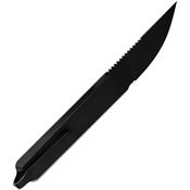 Arcform 0168B Alt:Cut Minimal Black Fixed Blade Knife Black Handles