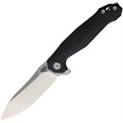 Brous 277 Bygones Linerlock Knife Black Handles