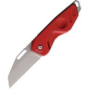 Extrema Ratio 0468M3SWRC ANT Rescue Stonewash Framelock Knife Red Handles