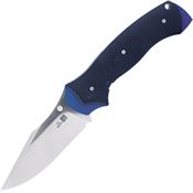 Al Mar K4133 B-21 Linerlock Knife Black/Blue Handles