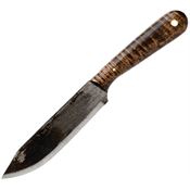 Pathfinder 303CM PKS Camp & Trail Fixed Blade Knife Curly Birch Handles