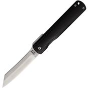 Higonokami LNRBL Linerlock Knife Black Pakkawood Handles