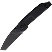 Extrema Ratio 0144RVB BF1 Ruvido Black Tanto Linerlock Knife Black Handles