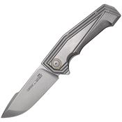 Viper 5960TI Larius Stonewash Linerlock Knife Titanium Handles