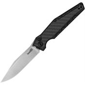 Kershaw 7900CF Auto Launch 7 Stonewash Button Lock Knife Carbon Fiber Handles